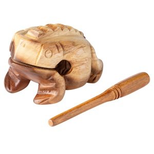MEINL Sonic Energy Guiro udaraljke u obliku žabe Boja: Natural (Large)