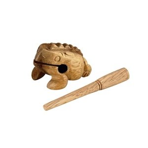 MEINL Sonic Energy Guiro udaraljke u obliku žabe Boja: Natural (X-Small)