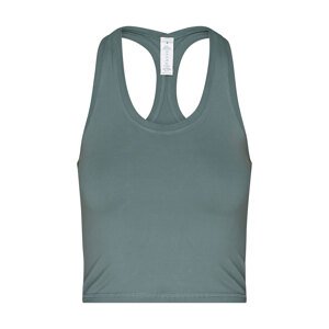 Bodhi Niyama Essentials Cropped Tank Dusty kratka majica bez rukava zeleno-plava Veličina: L