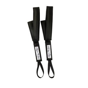 Align Pilates Deluxe vinilna traka, 2 komada, crna