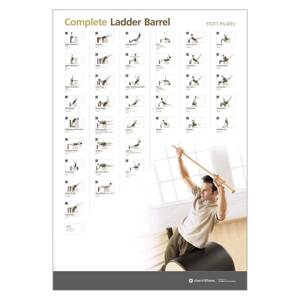 Merrithew® Pilates STOTT PILATES® zidni posteri za pilates i rehabilitaciju Vrsta: Ladder Barrel