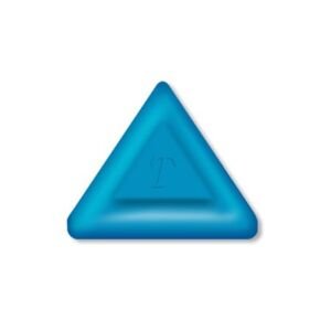 Tachyon Technologies Tahion staklena ćelija trokut 32 mm Boja: svijetlo-plava
