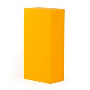 Bodhi Yoga Bodhi Asana brick blok za jogu od pjene 22 x 11 x 7 cm Boja: narančasta