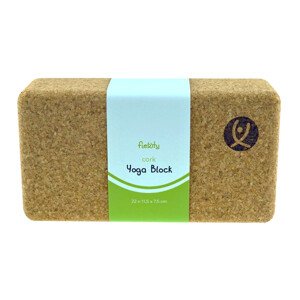 Flexity ergonomski joga blok od plute 22 x 11,5 x 7,5 cm